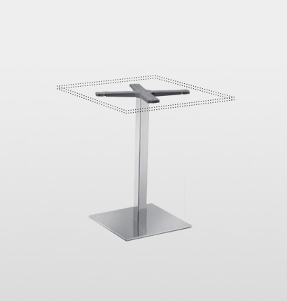 TISCHGESTELL I40X40C