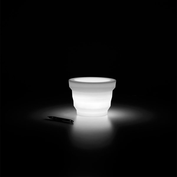 Luminous flowerpot MINI REBELOT LIGHT