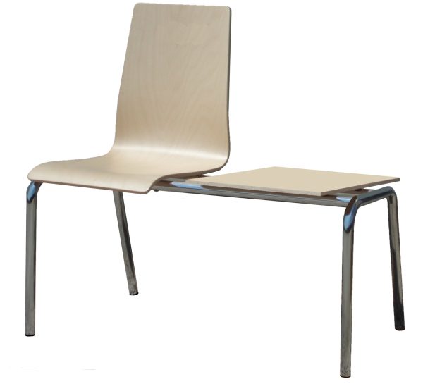 KRIM BENCH 1-SEAT +TISCH