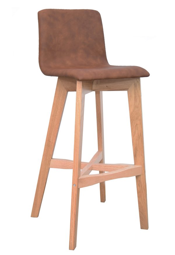 BARSTUHL KRIM NATURE BARSTOOL 2 UPHOLSTERED