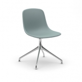 UPHOLSTERED CHAIR  PURE LOOP 4 STAR ALUMINIUM BASE