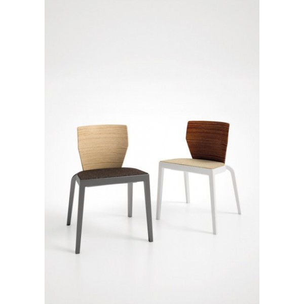 UPHOLSTERED CHAIR BI 3D WOOD