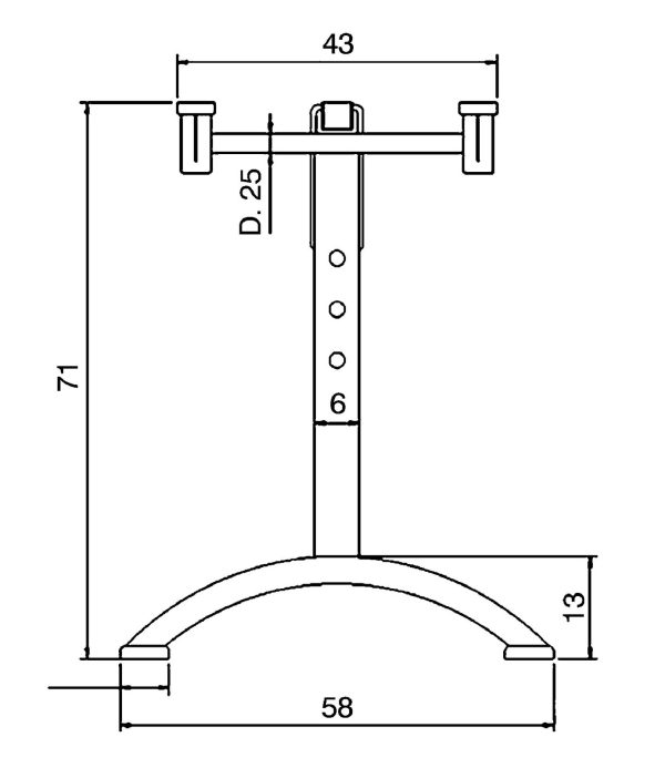 TABLE BASES Flexi 12