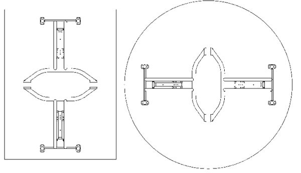 TABLE BASES Flexi 2 Big
