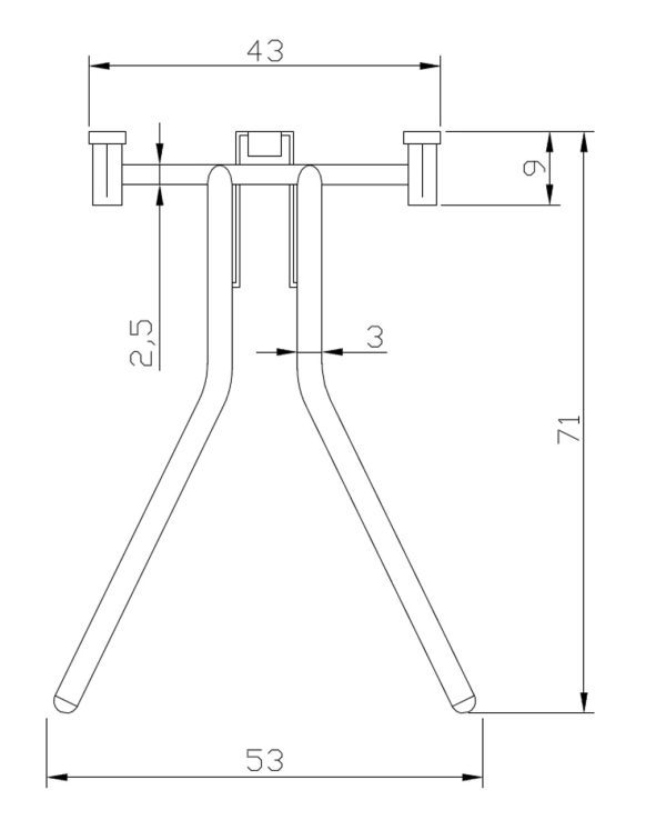 TISCHGESTELLE Flexi 21