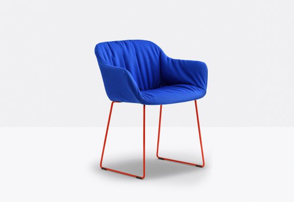 Replaceable upholstered cover for BABILA XL armchair