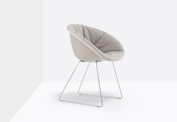 Upholstered cover for GLISS armchair