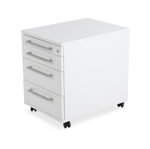 BÜROSCHUBLADENCONTAINER WEISS