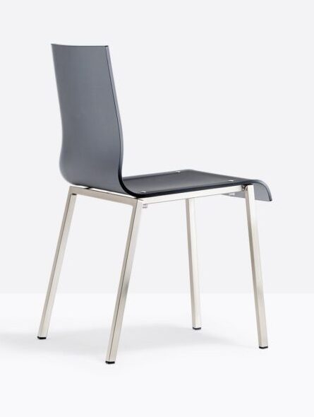 ŽIDLE Kuadra 1171 kouřová/satin - vystavený kus se slevou -50%