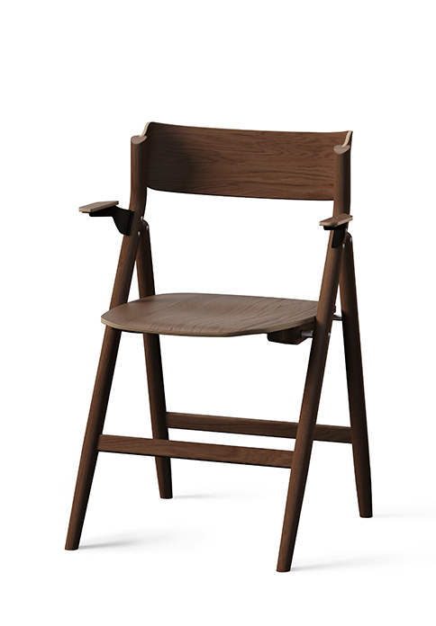 Holzstuhl Joc mit Armlehne