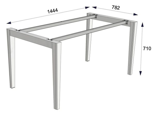 Tisch WOODORA SINGLE VERTICAL