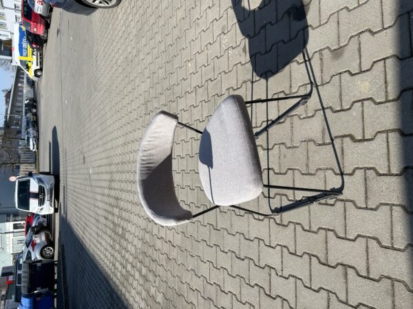 ČALOUNĚNÁ ŽIDLE BERG ŠEDÁ - VÝPRODEJ 1 ks, 250,-Kč/ 1 ks