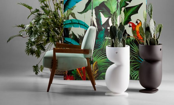 BEAVER plastic flower pot