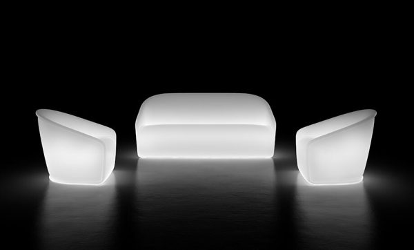 Illuminated sofa Settembre