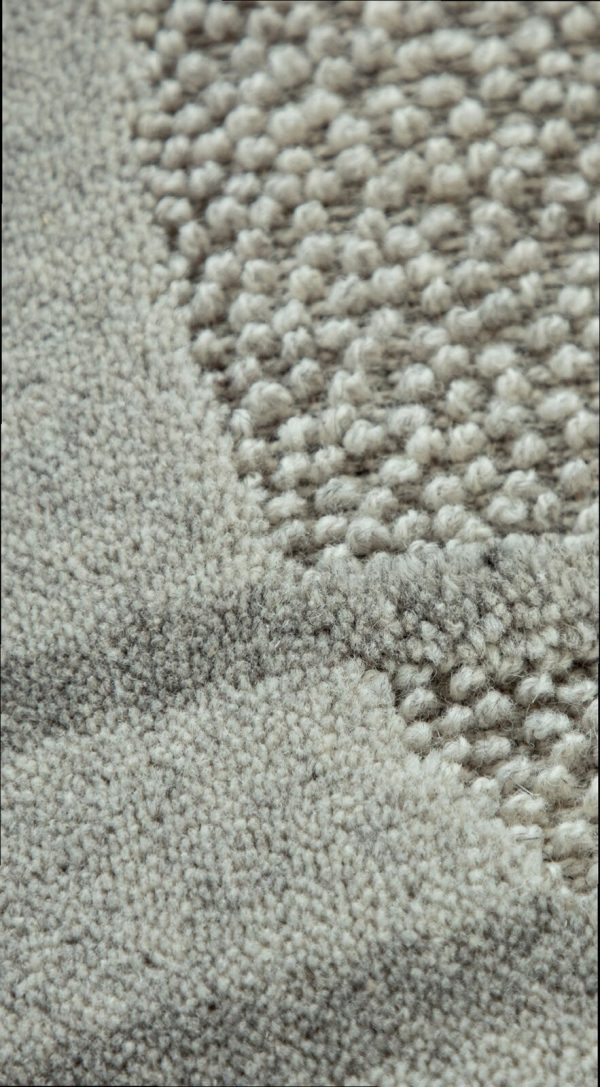 Wool carpet LIGNA - NATURAL