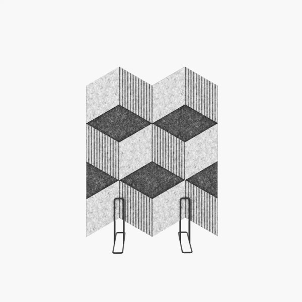 Free-standing acoustic panel TOWN TOFR