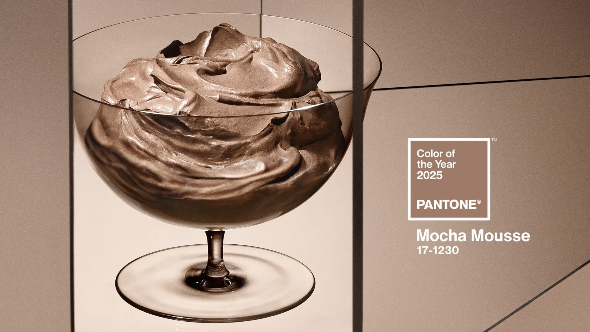 Barvou roku 2025 podle Pantone je kávově hnědá