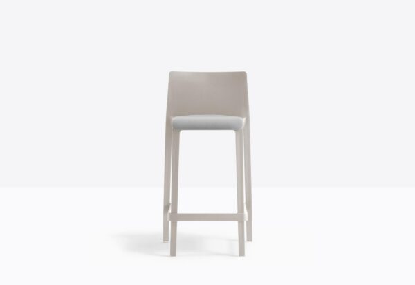 Plastová barová židle s čalouněným sedákem VOLT 677:2 7