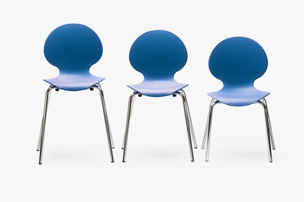 Židle Bunny ve 3 různých výškách