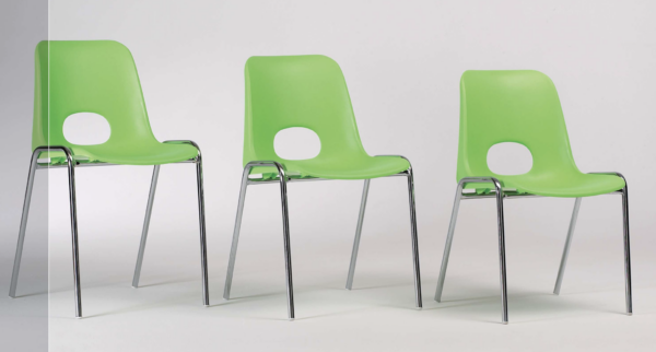 Světle modrá židle HELENE 1031 barva 17 Carta Zucchero Pantone 278 278C foto 2