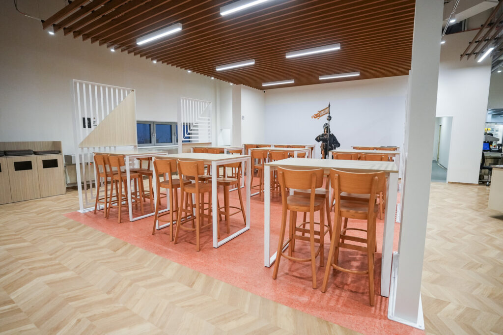 Our Project for the Plaza Shopping Center, restaurant Jíídelna – Liberec