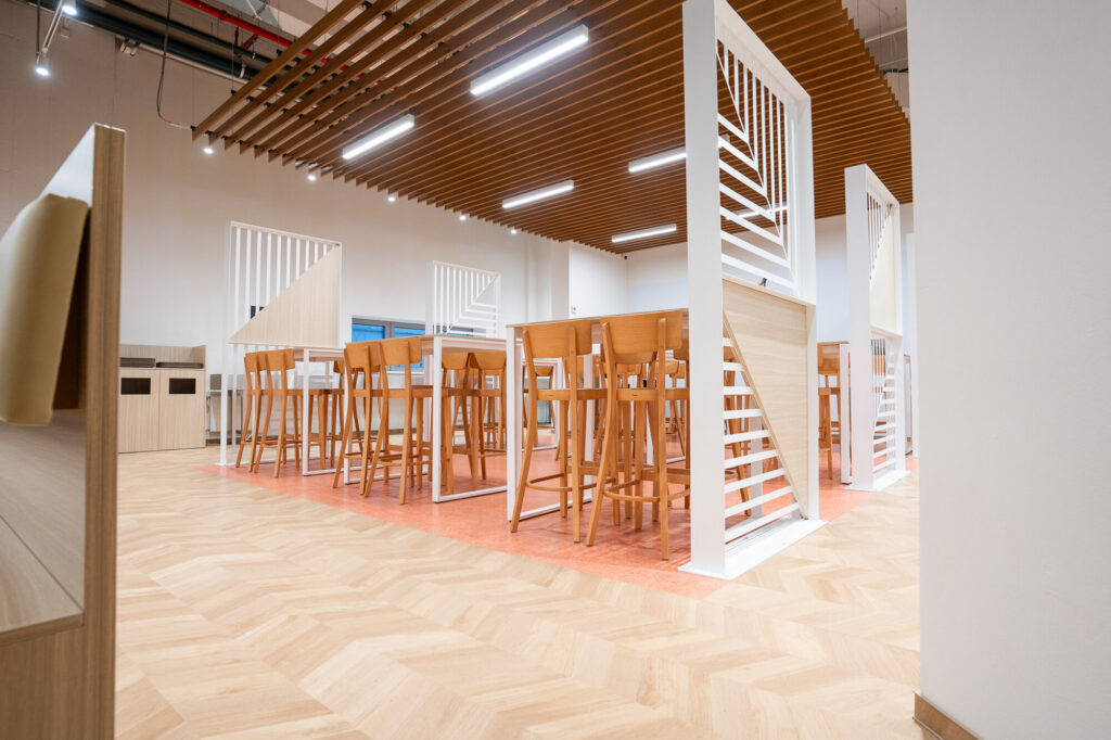Our Project for the Plaza Shopping Center, restaurant Jíídelna – Liberec