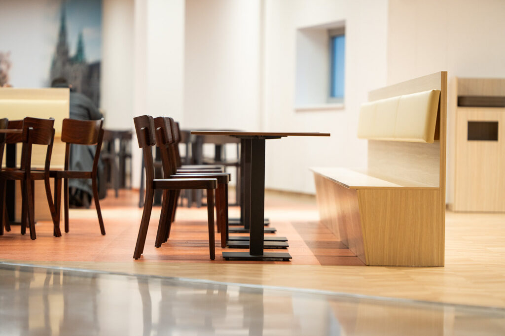 Our Project for the Plaza Shopping Center, restaurant Jíídelna – Liberec