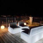 A designer patio planned down to the last detail