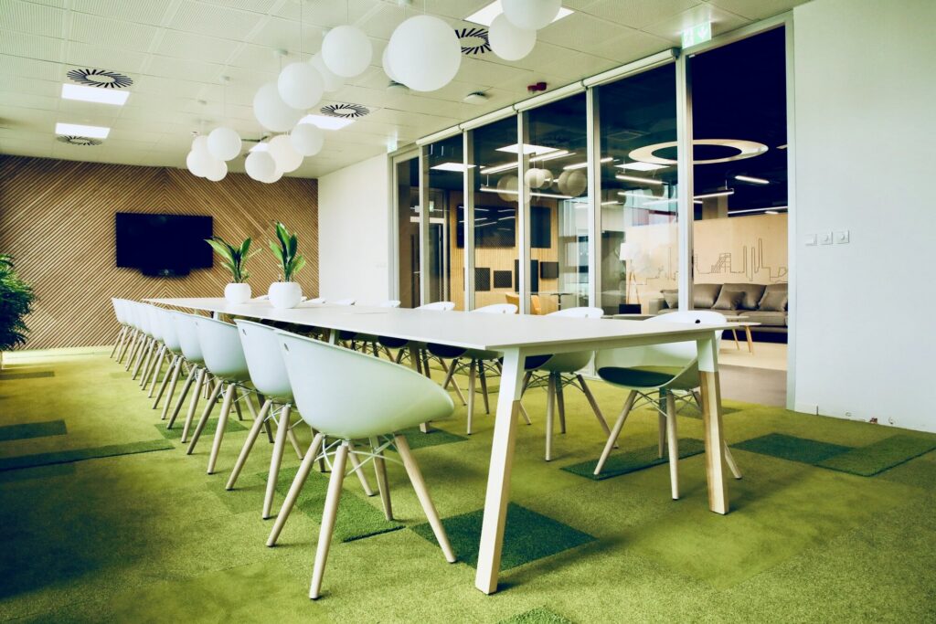 Office Desks with an Acoustic System 2023 1
