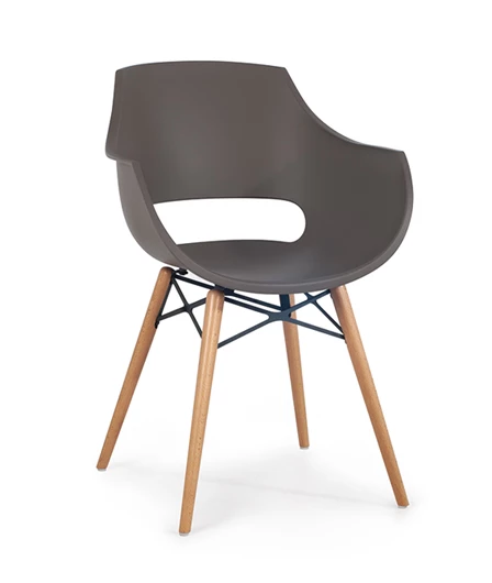 DESIGNOVÁ ŽIDLE OPAL WPIBW  Taupe